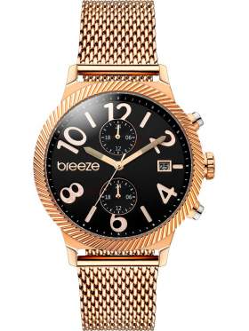 BREEZE Bellatrix Multifunction Rose Gold Stainless Steel Bracelet 210681.2