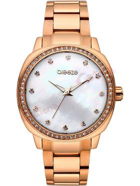 BREEZE Glamcy Crystals Rose Gold Stainless Steel Bracelet