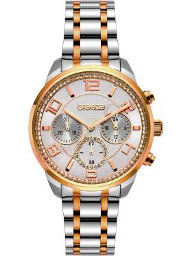 BREEZE Myrina Two Tone Stainless Steel Chronograph 712211.6