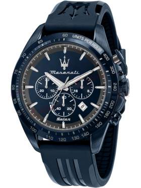 MASERATI SOLAR BLUE R8871649001 Ανδρικό Ρολόι Only Solar Time