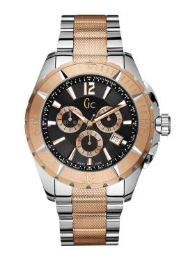 GUESS Collection Chronograph Two-Tone Stainless Steel Bracelet X53003G2S
