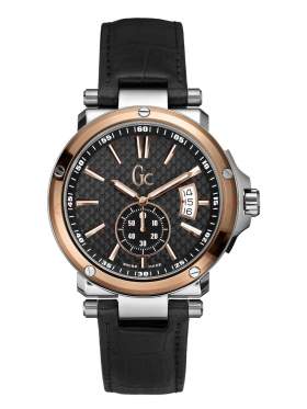 GUESS Collection Black Leather Strap X65009G2S
