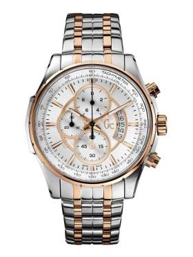 GUESS Collection Chrono Two Tone Stainless Steel Bracelet X81003G1S