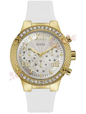 GUESS W0772L6 Γυναικείο Ρολόι Quartz Χρονογράφος Ακριβείας