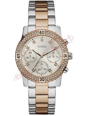 GUESS W0851L3 Γυναικείο Ρολόι Quartz Χρονογράφος Ακριβείας