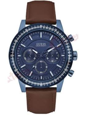 GUESS W0867G2 Ανδρικό Ρολόι Quartz Χρονογράφος Ακριβείας