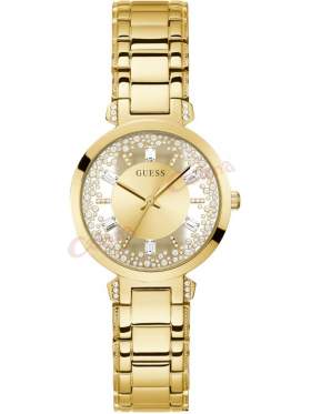 GUESS CRYSTAL CLEAR GW0470L2 Γυναικείο Ρολόι Quartz Ακριβείας