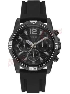 GUESS COMMANDER GW0211G3 Ανδρικό Ρολόι Quartz Χρονογράφος Ακριβείας