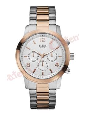 ΓΥΝΑΙΚΕΙΟ ΡΟΛΟΙ GUESS ΜΠΡΑΣΕΛΕ ΔΙΧΡΩΜΟ W0123G1 