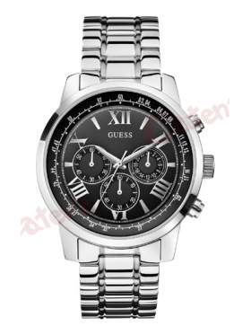 GUESS  Αντρικό Ρολόι Quartz Χρονογράφος Ακριβείας W0379G1