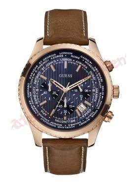 GUESS Αντρικό Ρολόι Quartz Χρονογράφος  W0500G1