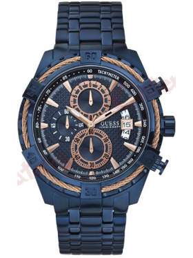 GUESS W0522G3 Ανδρικό Ρολόι Quartz Χρονογράφος Ακριβείας