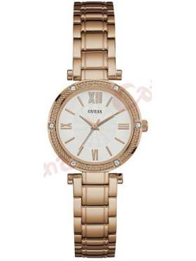 GUESS W0767L3 Γυναικείο Ρολόι Quartz Ακριβείας