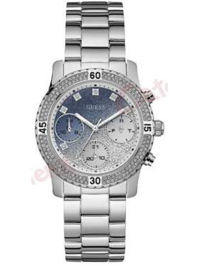 Guess W0774L6 Γυναικείο Ρολόι Quartz Χρονογράφος Ακριβείας