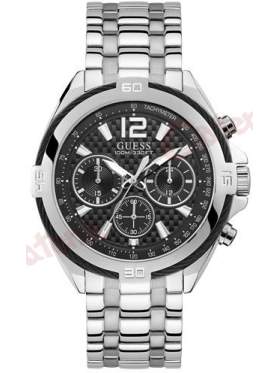 GUESS W1258G1 Ανδρικό Ρολόι Quartz Χρονογράφος Ακριβείας