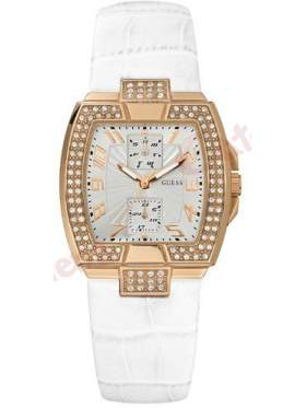 GUESS Gold Stainless Steel Crystal Ladies Calendar W15056L2