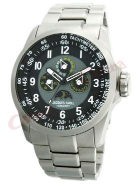 JACQUES FAREL Multifunction Stainless Steel Bracelet